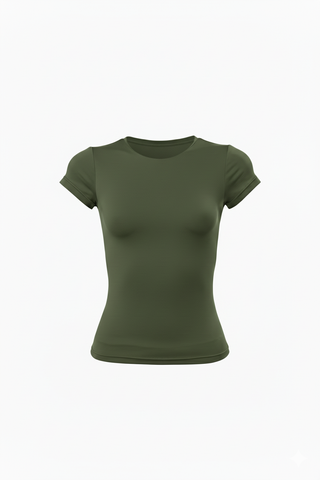 Short Sleeve Contouring Top