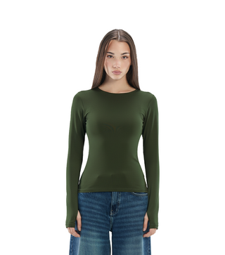 Longsleeve contouring top