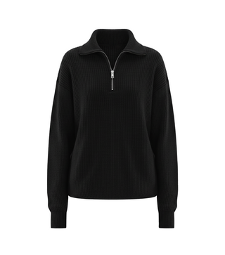 Knitted Quarter Zipper