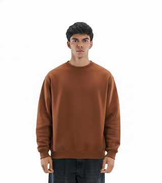 Relaxed crewneck